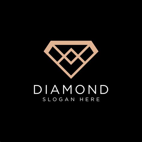 diamond shape logo design vector | MasterBundles