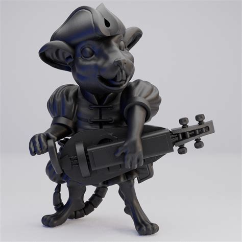 Hot Goblin 吟遊詩人マウス ミニチュア ホットゴブリン TRPG 音楽家