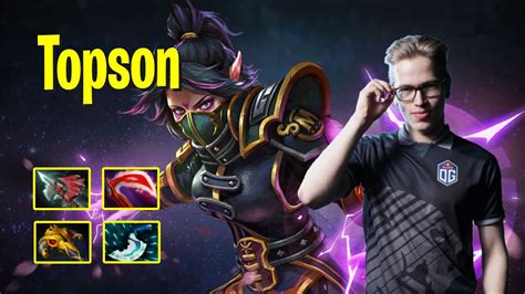 Topson Templar Assassin Highlights Dota Pro Mmr Gameplay Youtube