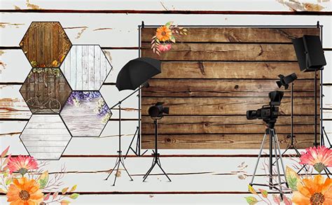 Amazon LFEEY Vinyl 12x10ft Wood Backdrops For Photoshoot Baby