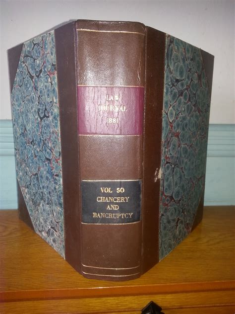 The Law Journal Reports Dated 1881 Vol 50 Leather Reports Of Etsy