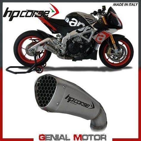 Exhaust Hp Corse Hydroform Srt Satin Aprilia Tuono V Ebay