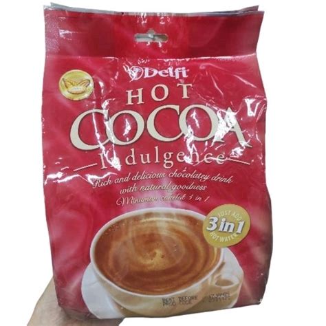 Jual Delfi Hot Cocoa Indulgence In Isi Sachet X Gr Minuman