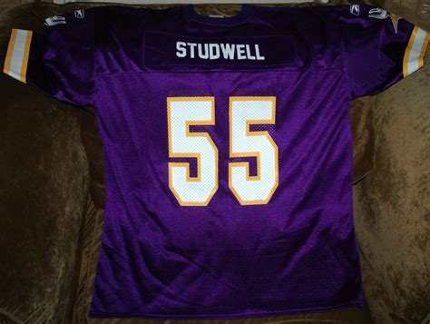 Rare Scott Studwell Jersey Minnesota Vikings Mens Large New Vintage