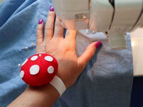 Diy Toadstool Wrist Pincushion My Poppet Makes