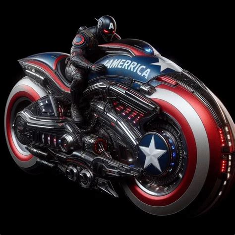 Premium Photo Futuristic Motorcycle