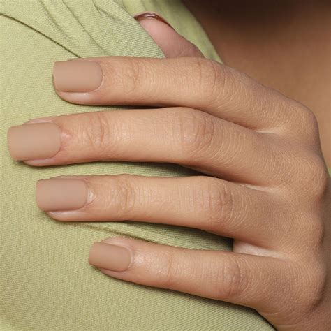 Lick Pcs Matte Classic Nude Acrylic Artificial False Fake Reusable Nails Extension