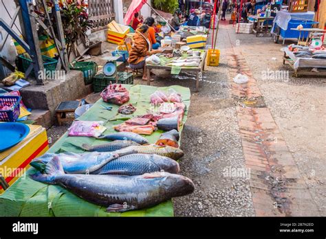 Luang Prabang Street Food Stall Hi Res Stock Photography And Images Alamy