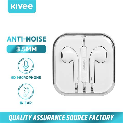 Jual Hot Kivee Headset Kabel Mm Gaming Musik Earphone In Ear For Oppo Vivo Xiaomi Android