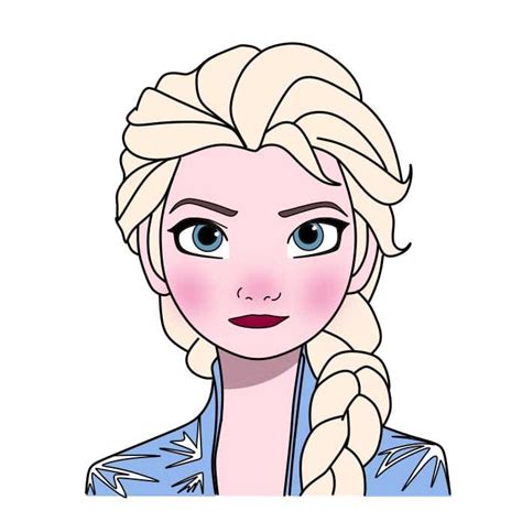 Comment Dessiner Elsa Etape