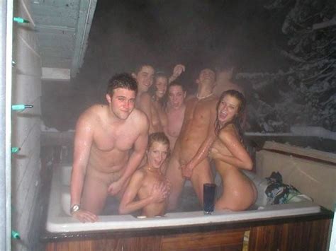 Hot Tub Sex Party Amateur Cumception