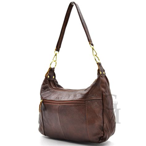 Borsa Donna Spalla Hobo Tracolla Sacco Capiente Vera Pelle Artigianale