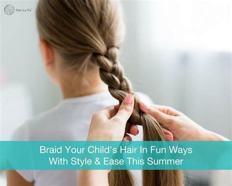 Easy DIY Braiding Tutorials For Styling Your Children's Hair | Hair La Vie