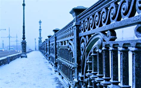 petersburg, Bridge, Winter, Frost, City, Trinity, Snow Wallpapers HD