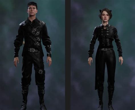 Ashwinder Outfit Black Recolor Hogwarts Legacy Mod