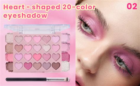 Amazon SUAKE Nude Pink Eyeshadow Palette Matte Shimmer High