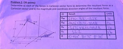 Solved Problem 2 35 Points Determine A Each Of The