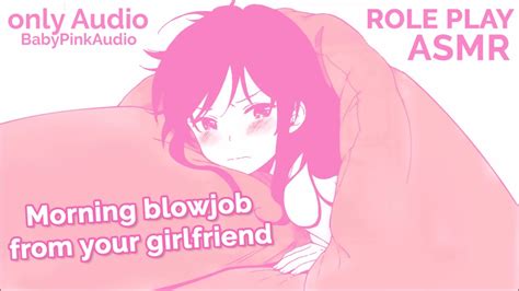 ASMR ROLE PLAY Blowjob In The Morning From Your Cute Girlfriend ONLY AUDIO Free Porn Videos