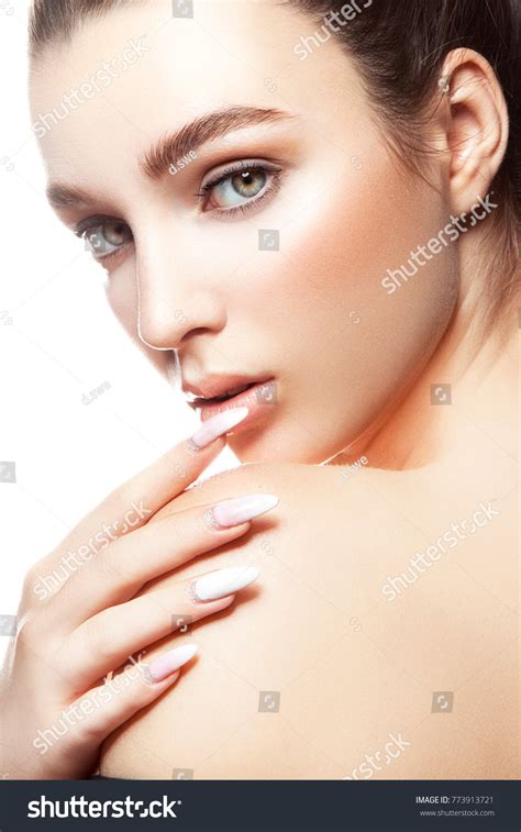 Beauty Face Model Girl Nude Makeup Stock Photo 773913721 Shutterstock