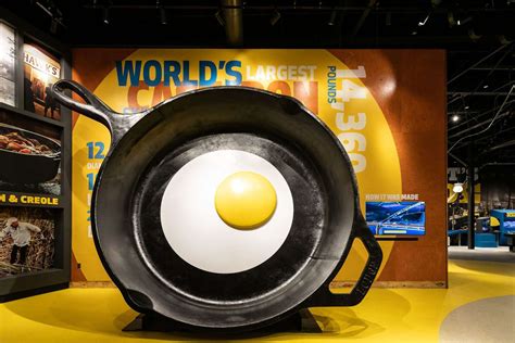 Visit the World's Largest Cast Iron Skillet at Lodge Headquarters