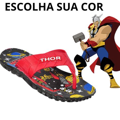 Chinelo de Dedo Papete Infantil Homem Aranha Capitão América Ben 10 Hot Wheels Pica Pau
