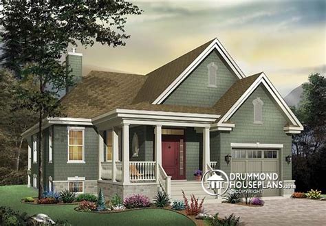 Plan Of The Week Bungalow With Inviting Front Porch Drummond