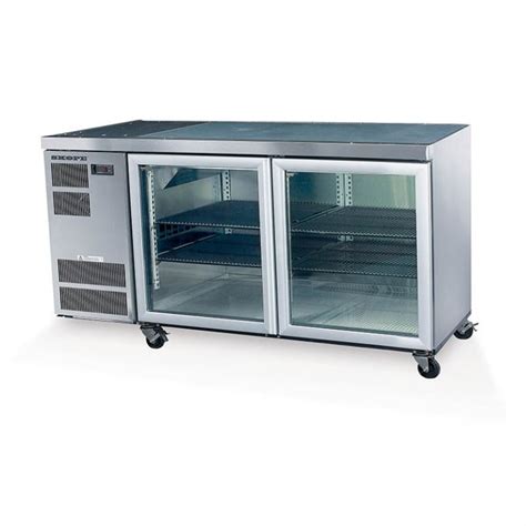 Skope 2 Glass Door Slimline Fridge Under Counter And Counter Fridges Arcus Australia