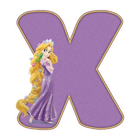 Buchstabe Letter X Rapunzel Alfabeto Disney Abecedario Porn Sex Picture