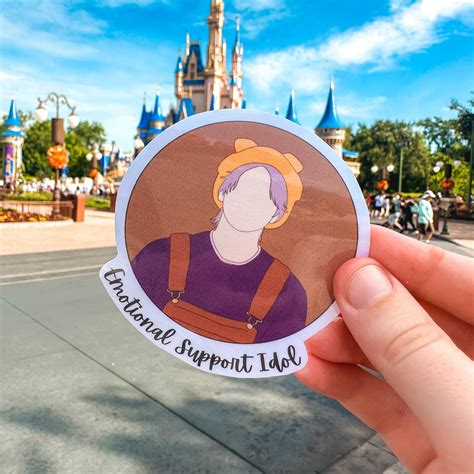 Stray Kids Emotional Support Idol Sticker Vinyl Glossy Seungmin Felix