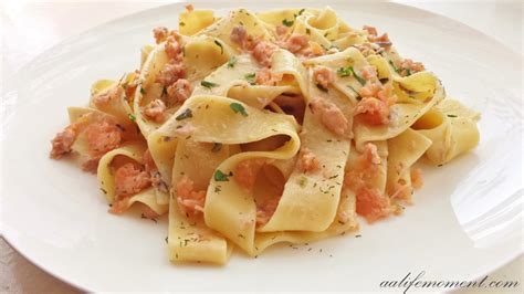 Smoked Salmon Pasta Recipe Healthy Version Alifemoment