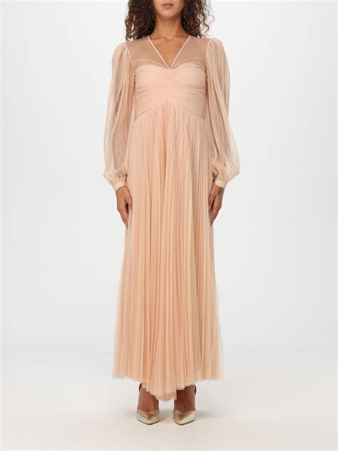 Twinset Dress Woman Nude Twinset Dress Tp Online At Giglio