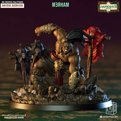 Mahrem from Clay Cyanide Miniatures | Ethiopian Mythos | Infantry