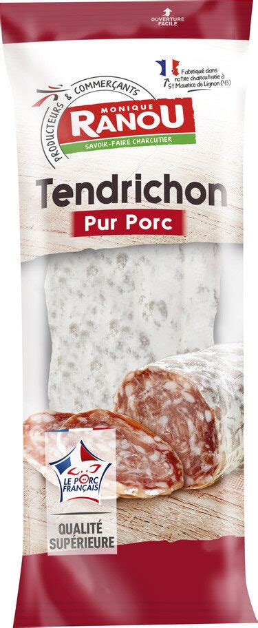 Saucisson Sec Pur Porc Monique Ranou 250 G