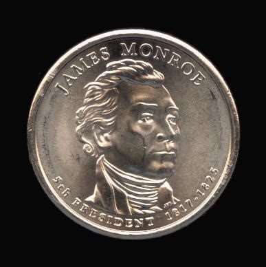 James Monroe Presidential Dollar