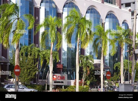 Malaysia Penang Georgetowngurney Drive Street Scene Stock Photo Alamy