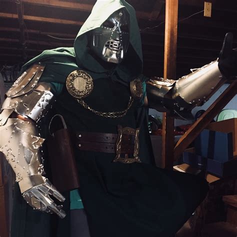 Dr Doom Cosplay Costume Etsy