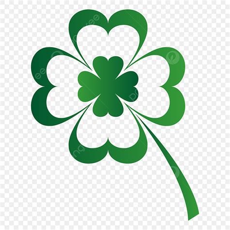 Four Leaf Clover Clipart Png Images Heart Shaped Leaf Four Leaf Clover