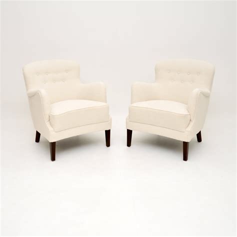 Pair Of Danish Cabinetmaker Vintage Armchairs Retrospective Interiors