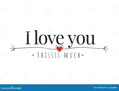 I Love You This Much Wall Decals I Love You So Much Wording Design