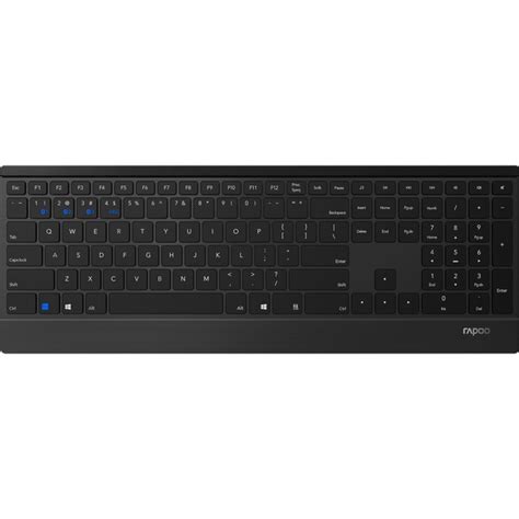 Клавиатура беспроводная Rapoo E9500M Wireless Black – фото, отзывы ...
