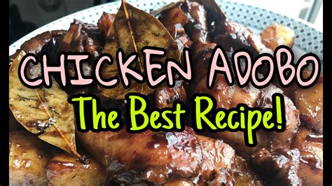 How To Cook Chicken Adobo Quick And Easy Youtube