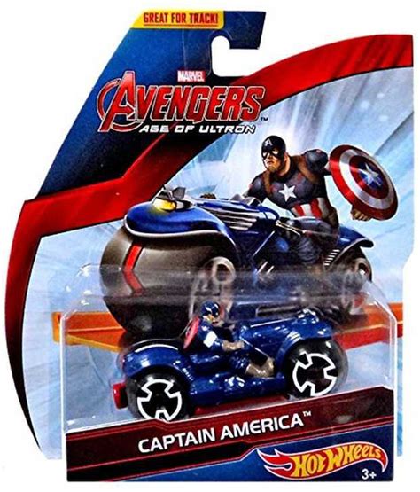 Hot Wheels Marvel Avengers Age Of Ultron Captain America Diecast Car - Buy Hot Wheels Marvel ...