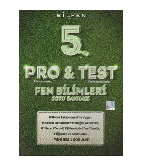 Bilfen Yayınları 5 Sınıf Protest Fen Bilimleri Soru Bankası