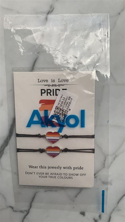 Akyol Pride Armband Lesbian 2stuks Pride Armband Voor 2 Gay