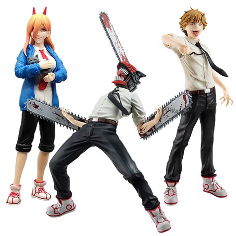 Motosserra Homem Denji Anime Figura Chainsaw Man Denji Power Action