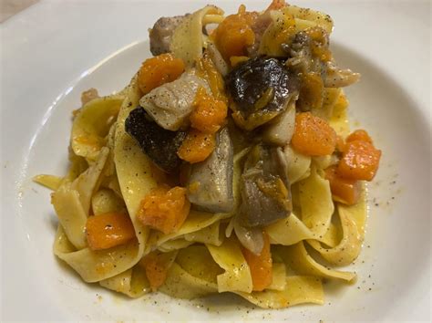 Tagliatelle Con Guanciale Zucca E Funghi Porcini Magie In Cucina Con