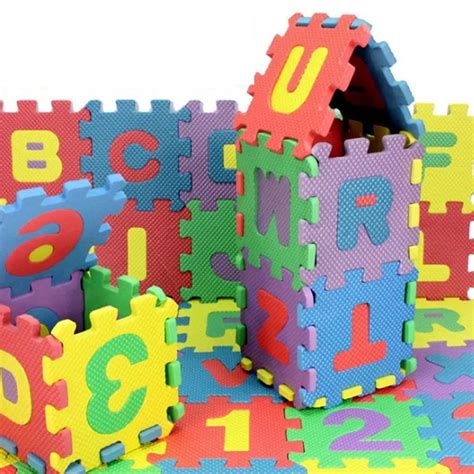 36 PCS /Set New EVA Children's Puzzle Mat Letter Educational Foam Mat