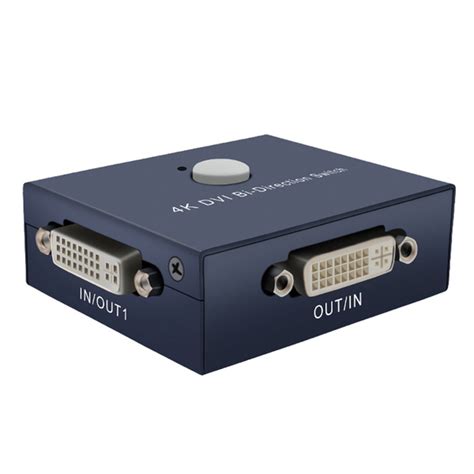 Переключатель HDMI 4K@30Hz 2X1 DVI Двунаправленный переключатель UHD ...