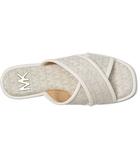 Michael Michael Kors Gideon Sandal Nude Patent FREE SHIPPING Zappos