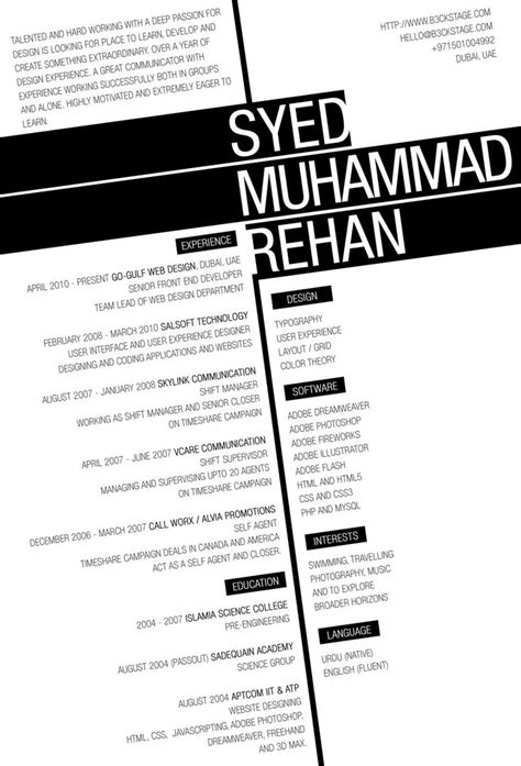 130 Best Images About Resume On Pinterest Cool Resumes Timeline And